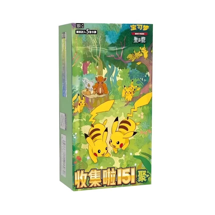 Chinese - 151 Change - Booster Box (Pikachu)
