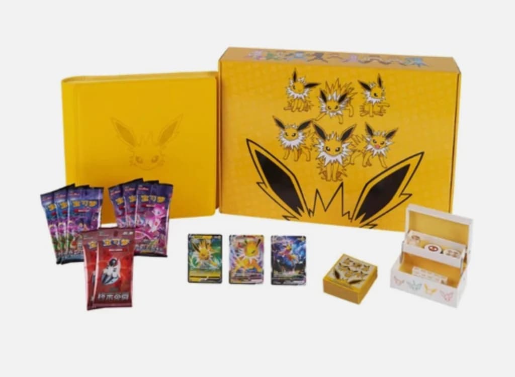Caja regalo Eevee GX Jolteon · Pokémon chino