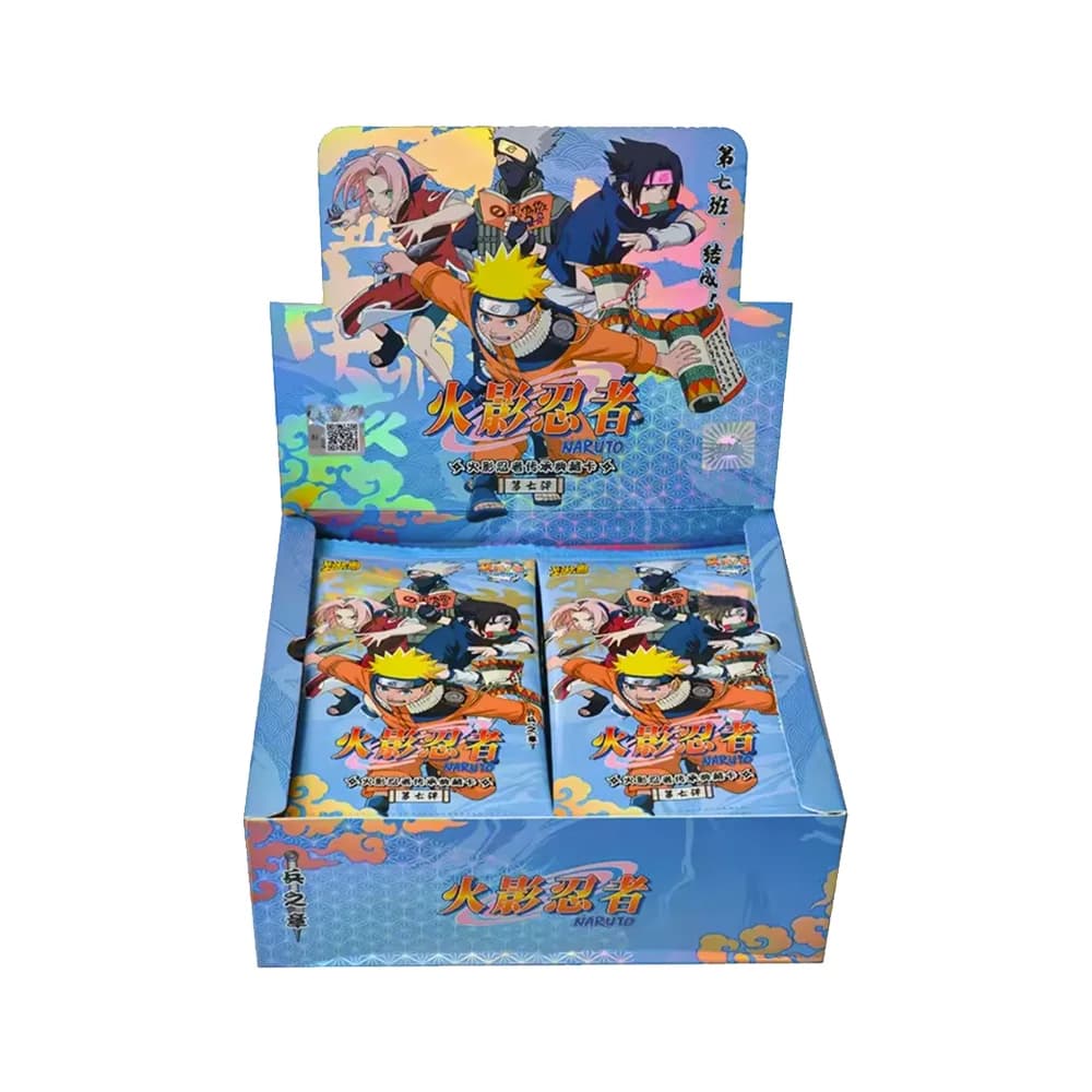 Booster Box Kayou Naruto Legacy Card Collection Blue · Naruto chino