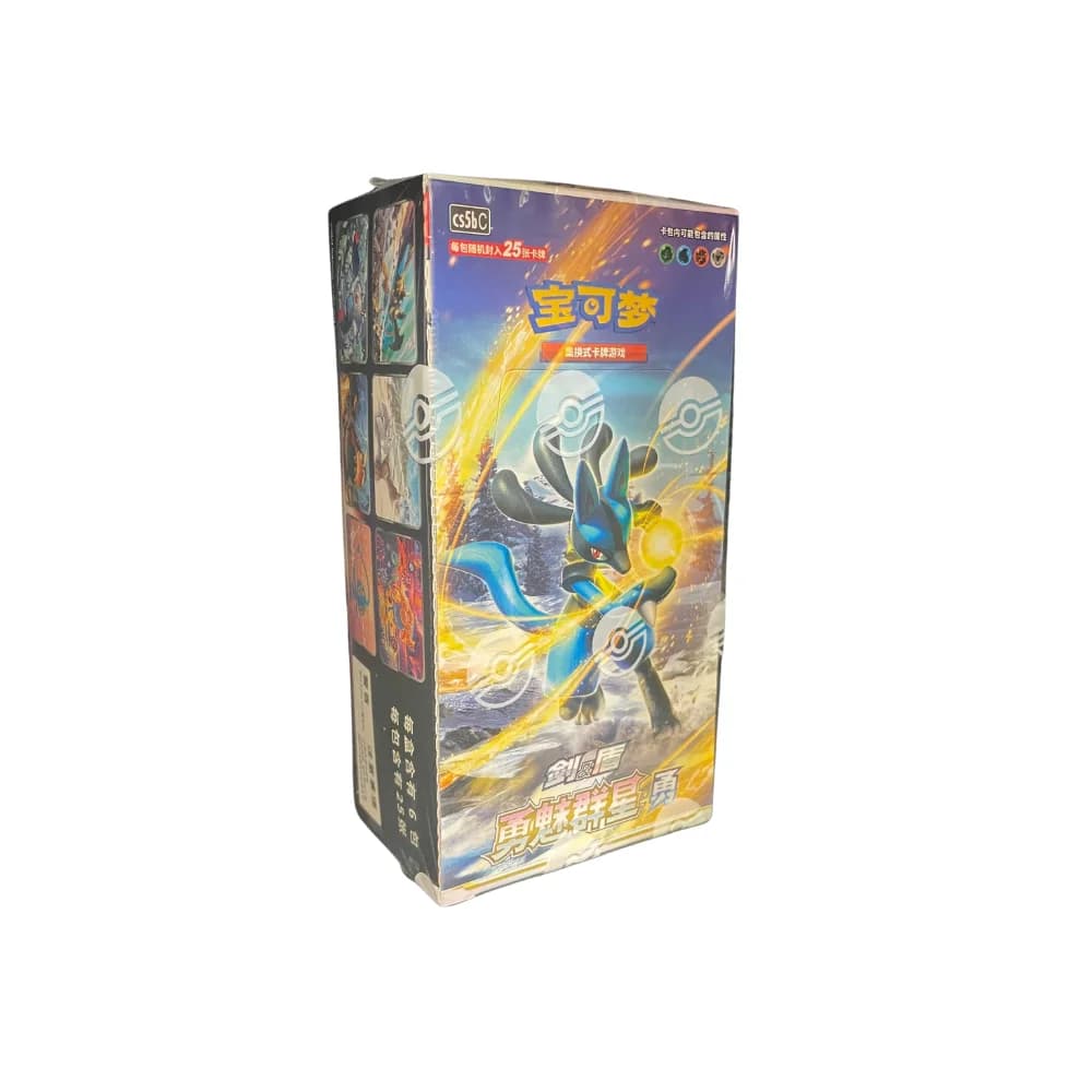 Booster Box Lucario Brave Stars Jumbo · Pokémon chino