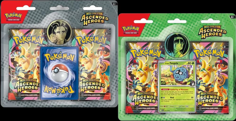 English - Ascended Heroes - Erika / Larry 2-Pack Blister