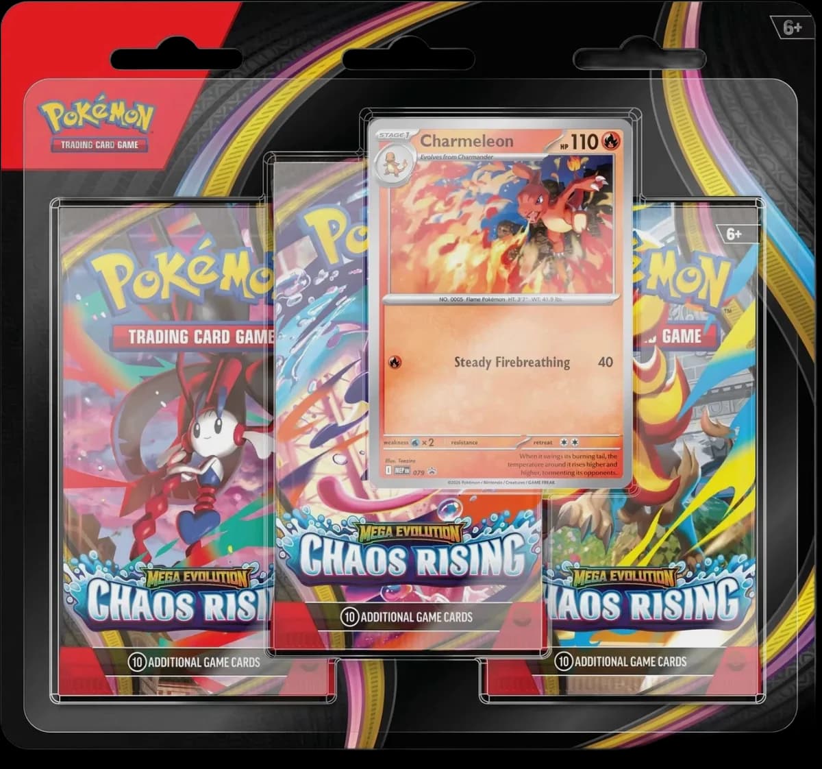English - Chaos Rising - 3-Pack Blister
