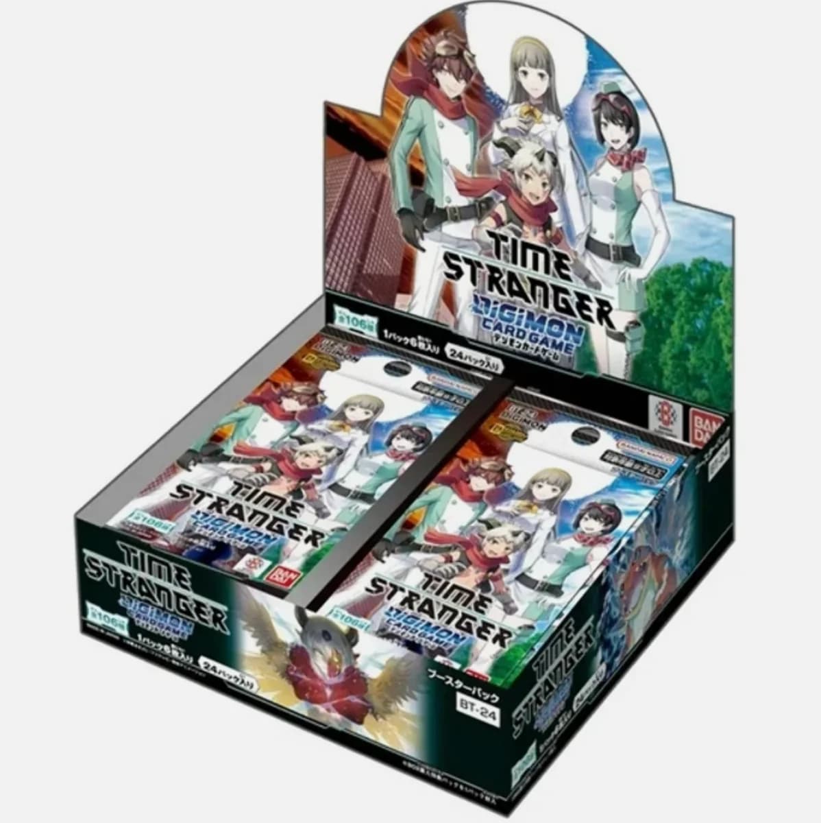 Booster Box Digimon Time Stranger · Digimon inglés