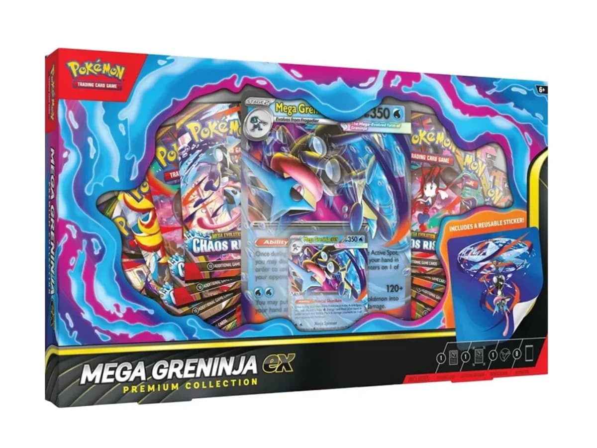 Colección Mega Greninja EX Premium Collection · Pokémon inglés