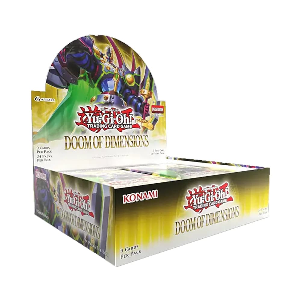 Booster Box Doom of Dimensions · Yu-Gi-Oh! inglés