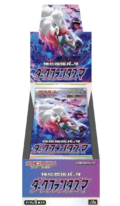 Booster Box Dark Phantasma · Pokémon japonés