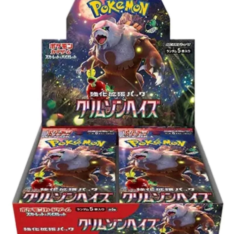 Booster Box Crimson Haze SV5A · Pokémon japonés