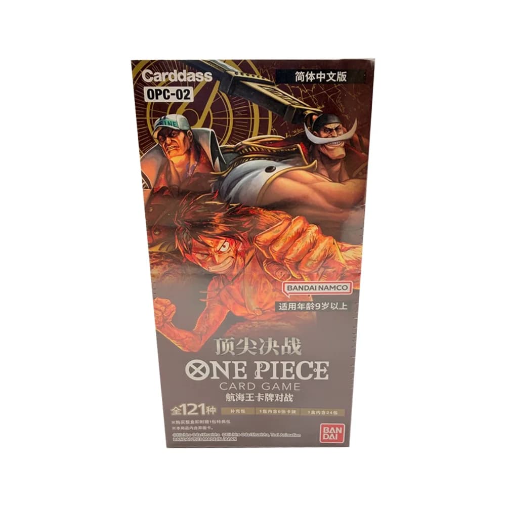 Booster Box OPC-02 · One Piece chino