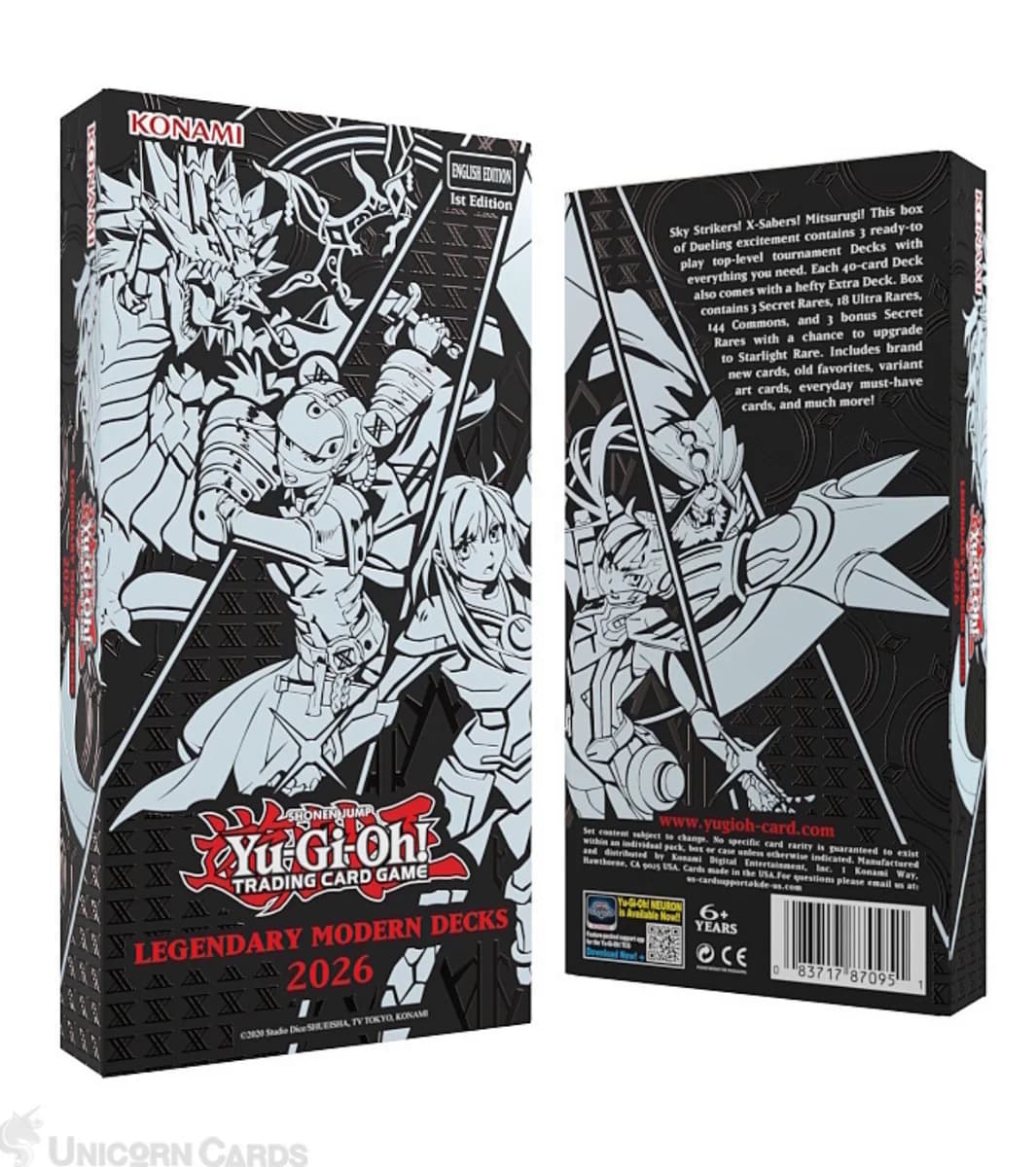 Mazo Legendary Modern Decks · Yu-Gi-Oh! inglés