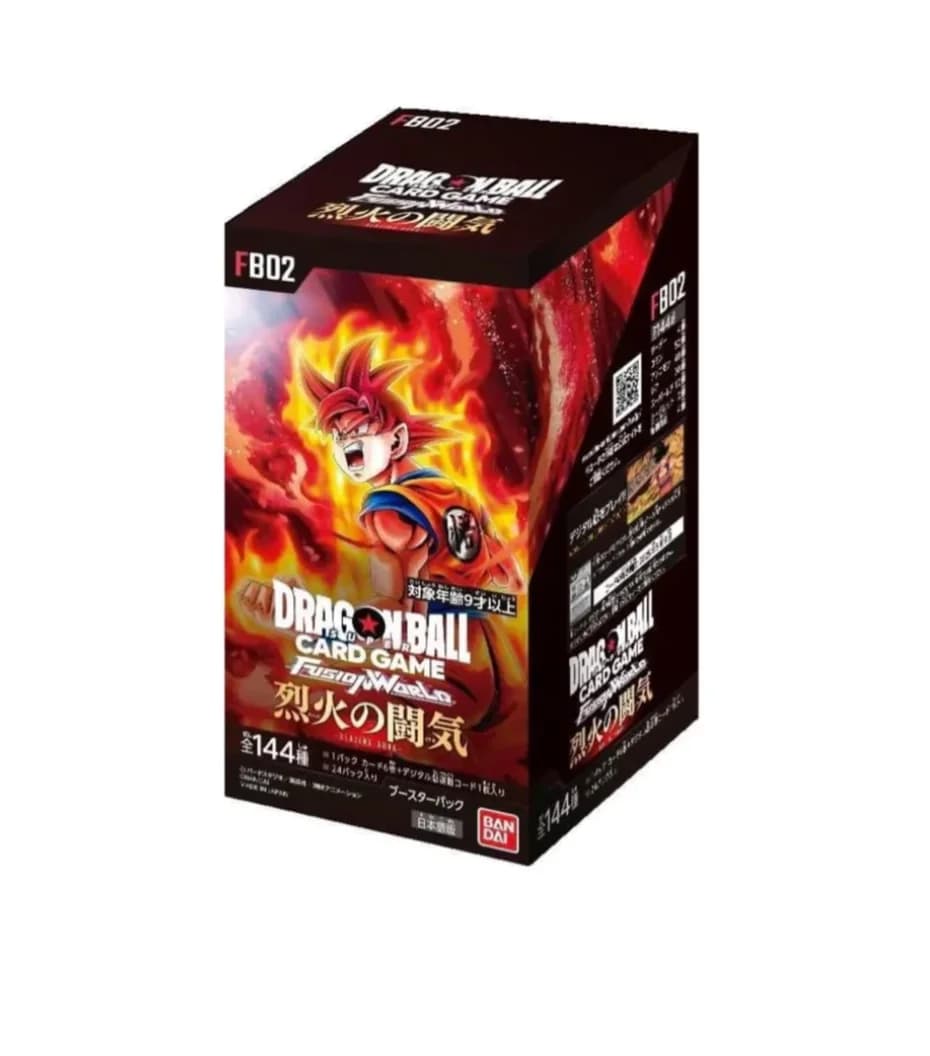 Booster Box FB-02 · Dragon Ball japonés