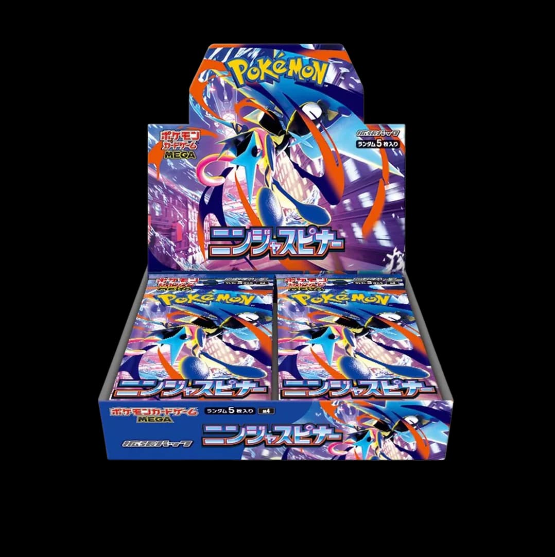 Booster Box Ninja Spinner · Pokémon japonés