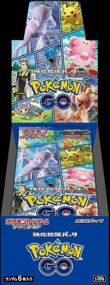 Booster Box Pokémon GO · Pokémon japonés