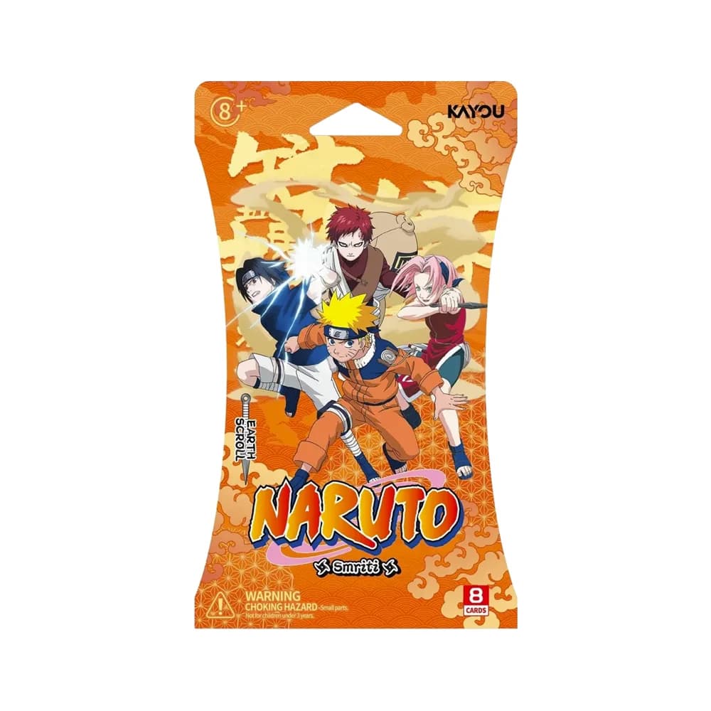Sobre sellado NARUTO-Smriti Collectible cartas-Earth Scroll · Naruto inglés