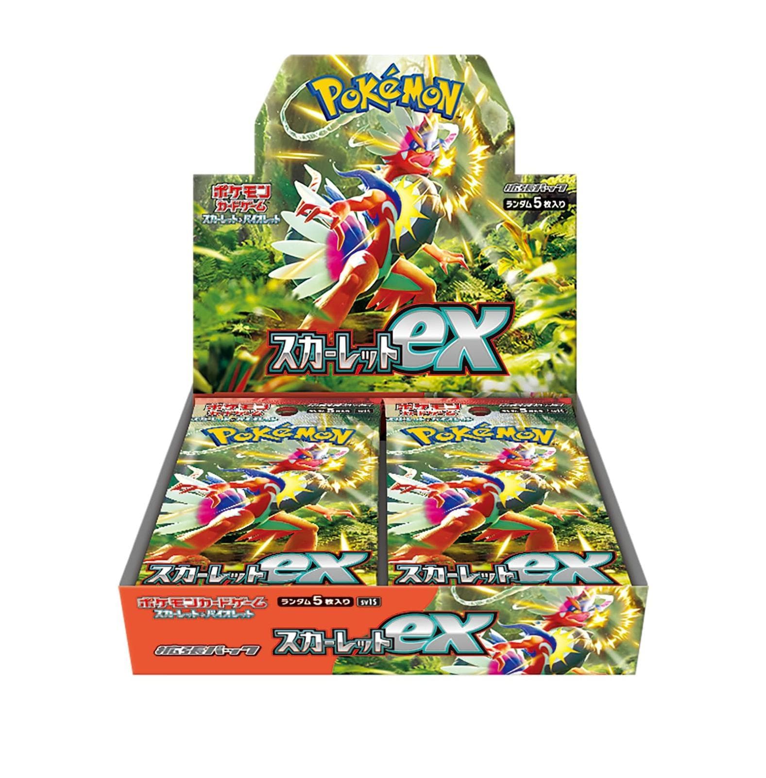 Japanese - Scarlet - Booster Box