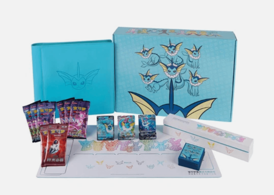 Chinese - Eevee GX Gift Box - Vaporeon