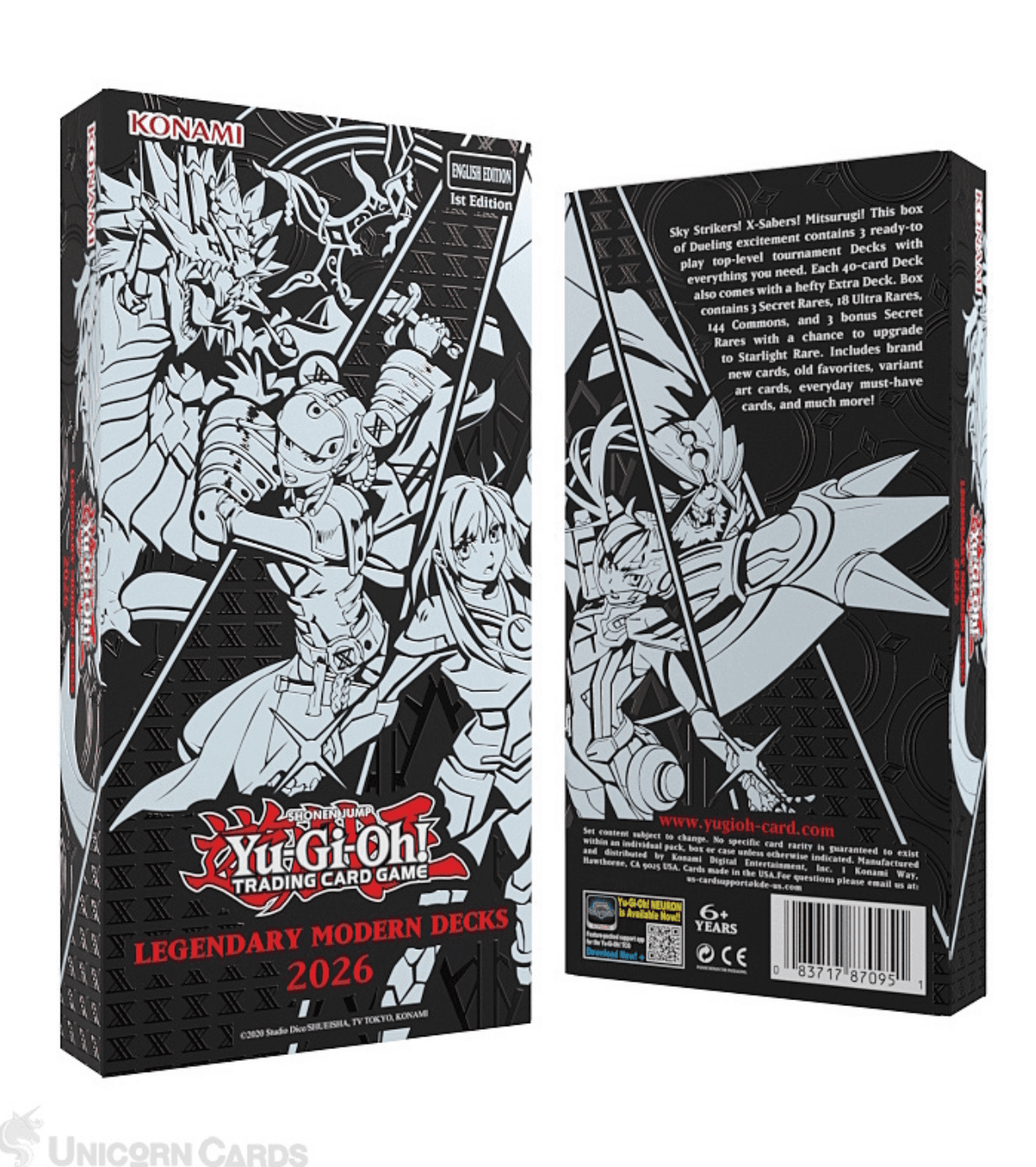 Mazo Legendary Modern Decks · Yu-Gi-Oh! inglés