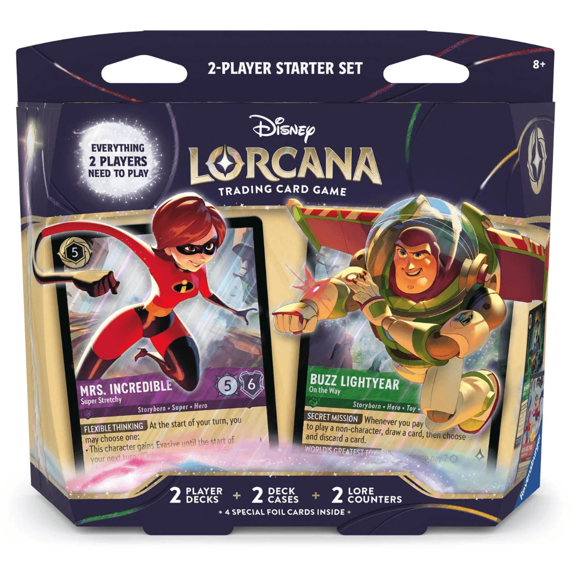 Mazo 2 Player Starter Deck Wilds Unknown Set 12 · Lorcana inglés