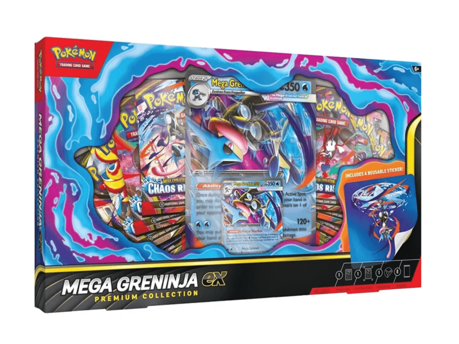 Colección Mega Greninja EX Premium Collection · Pokémon inglés
