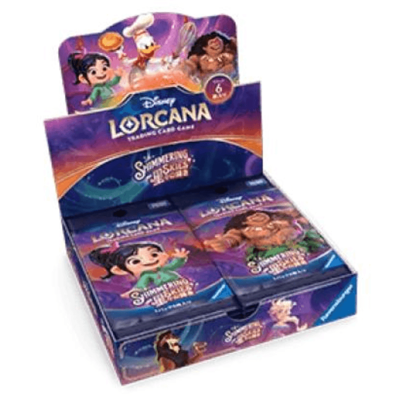 Booster Box Shimmering Skies · Lorcana japonés