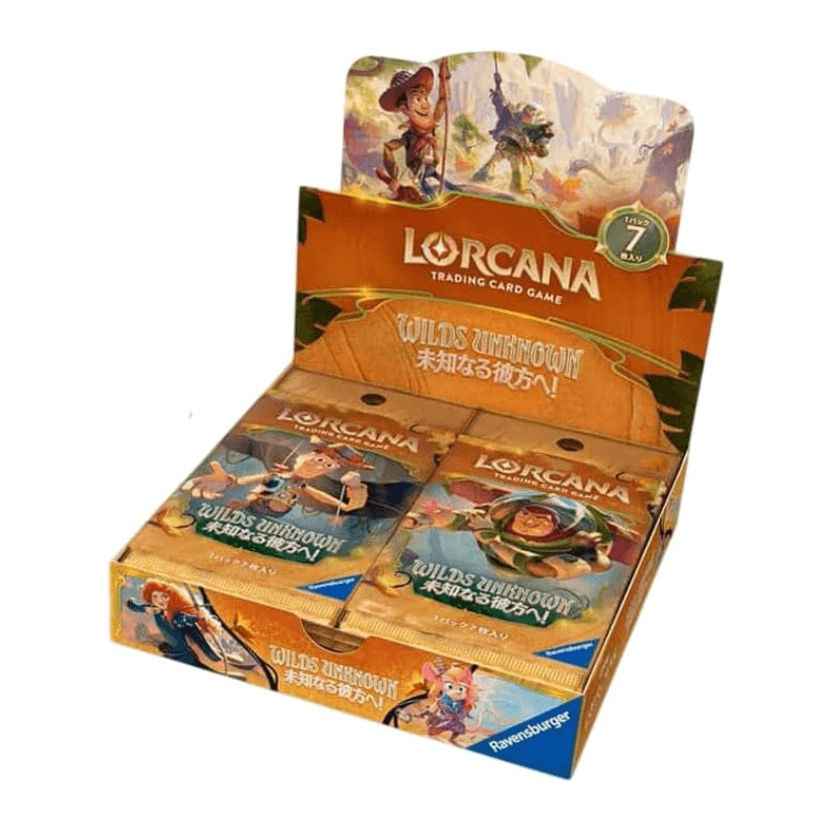 Booster Box Wilds Unknown · Lorcana japonés