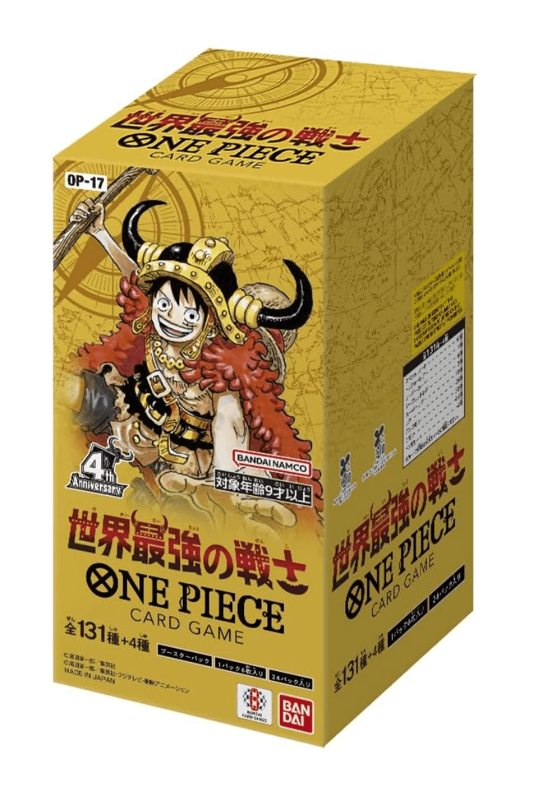 Japanese - Op-17 One Piece - Booster Box (pre-order 1st)