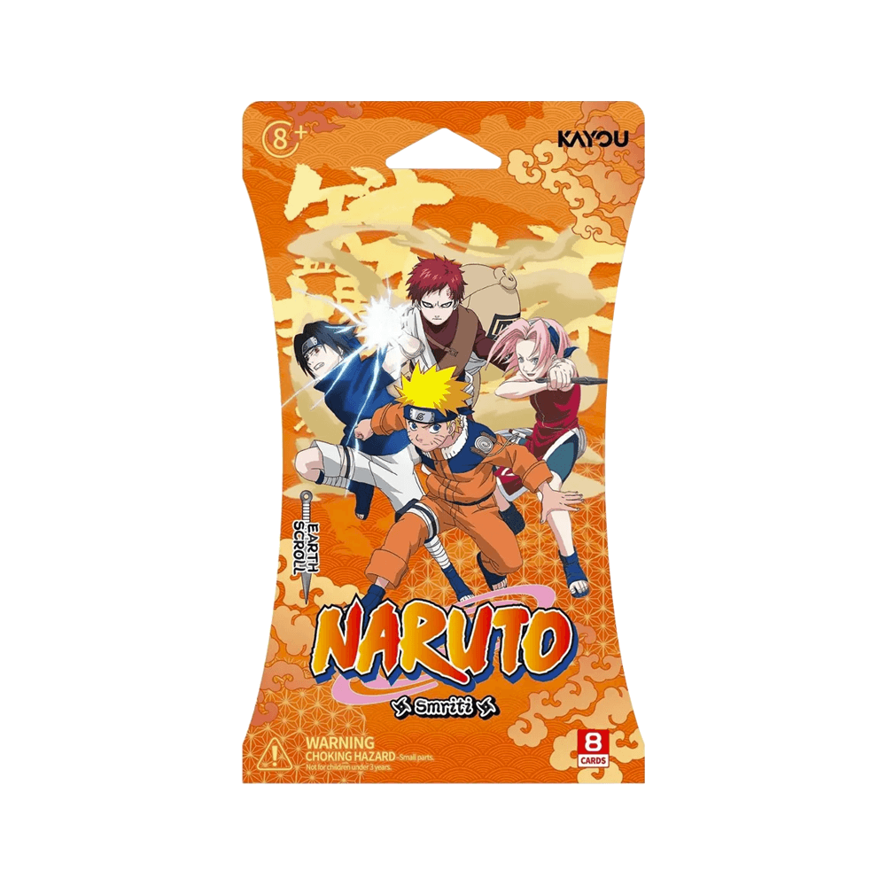 NARUTO-Smriti Collectible Cards-Earth Scroll - Sleeved booster